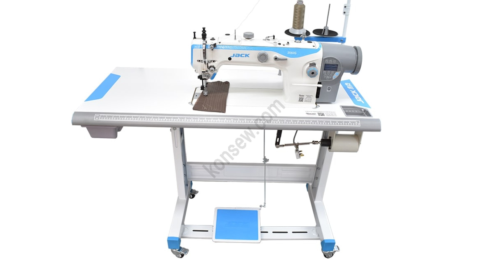 Buy Jack JK2060GHC4Q Walking Foot Needle Feed Heavy Duty Industrial Sewing Machine (UBT) (AFL